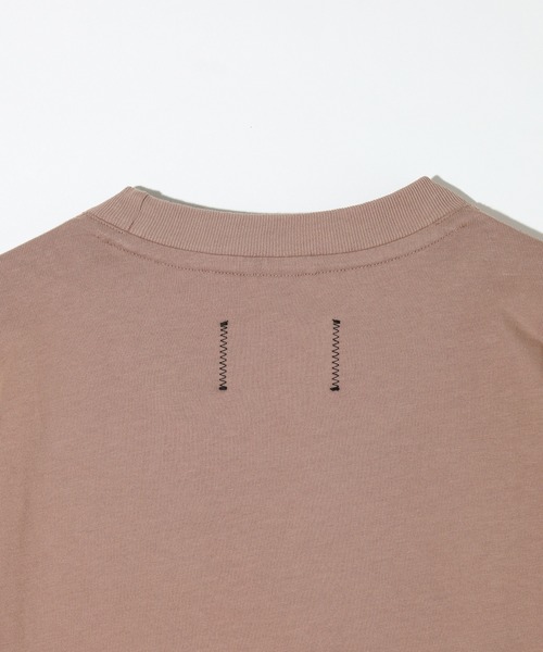「REIGNING CHAMP」 半袖Tシャツ LARGE ピンク メンズ_画像7