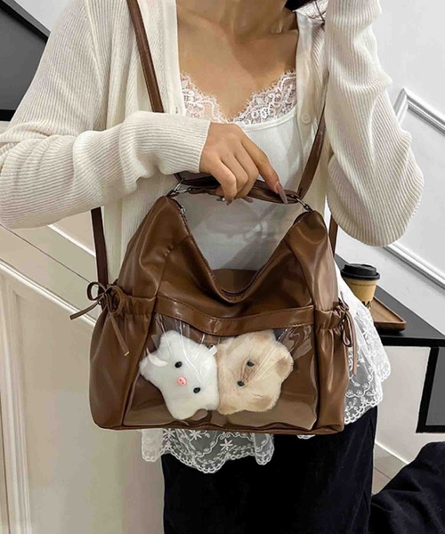Mignonjour ショルダーバッグ バッグ FReePLACe/2way クリアポケット