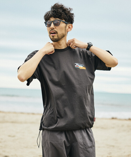 Coleman（コールマン） tシャツ 別注 Snowy Mountain バックプリント