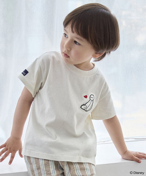 petit main tシャツ 「Disney」「接触冷感」ベイマックス / アップリケ