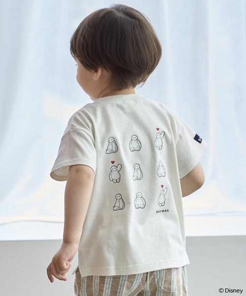 tシャツ 「Disney」「接触冷感」ベイマックス / アップリケTシャツ キッズ 子供服 男の子 女の子 | petit main | 05