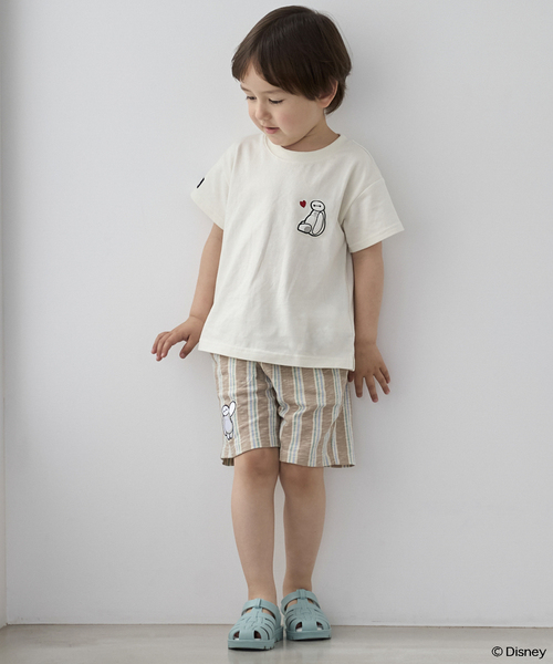 tシャツ 「Disney」「接触冷感」ベイマックス / アップリケTシャツ キッズ 子供服 男の子 女の子 | petit main | 06