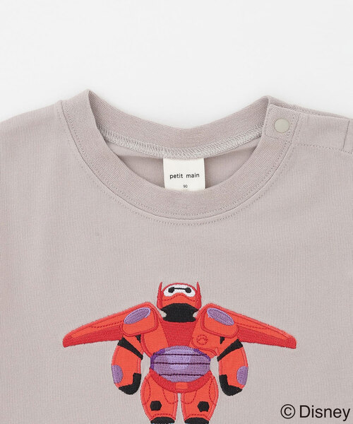 tシャツ 「Disney」「接触冷感」ベイマックス / アップリケTシャツ キッズ 子供服 男の子 女の子 | petit main | 23