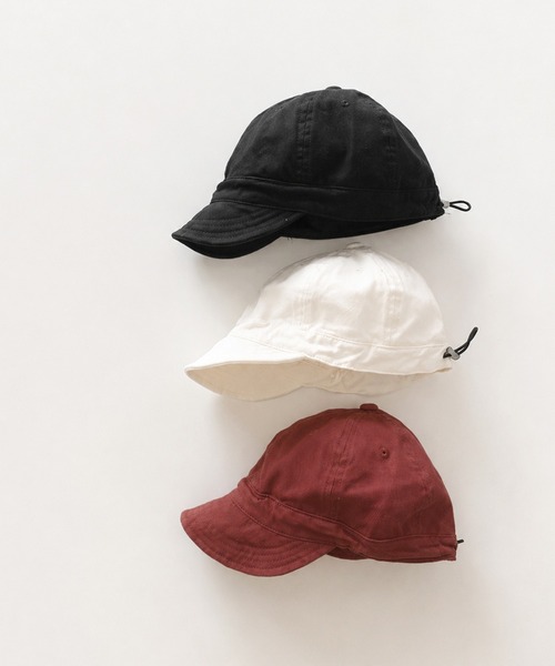 キャップ 帽子 「 Bambin / ボンバン 」 無地 ドローコード キャップ キッズ 子供 | ブランド登録なし