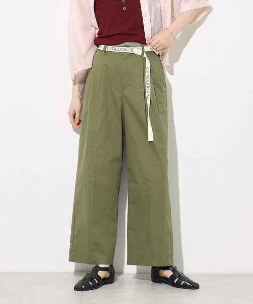FREAK'S STORE（フリークスストア） ワイドパンツ パンツ FRUIT OF THE