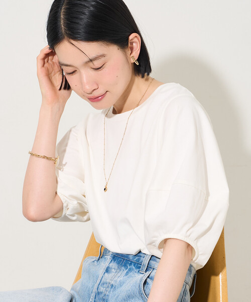 FREAK'S STORE（フリークスストア） tシャツ 半袖 ランタンスリーブ T