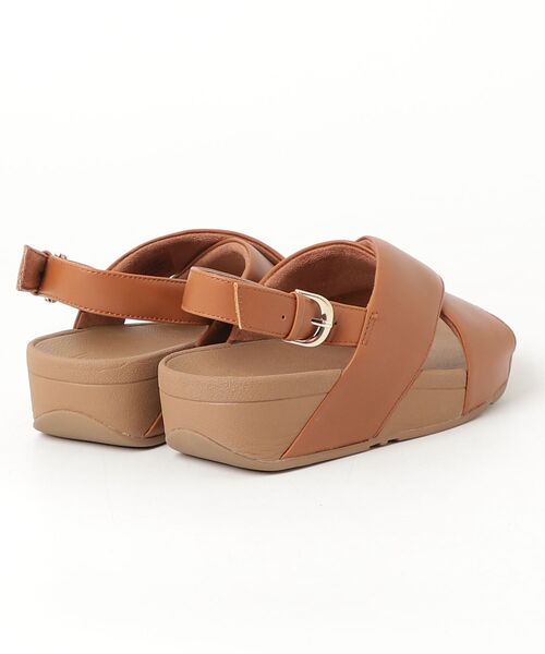 「fitflop」 ヒールサンダル US5 タン レディース_画像2