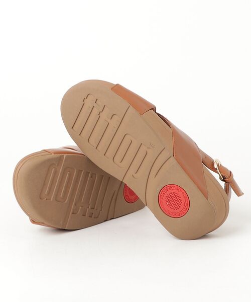 「fitflop」 ヒールサンダル US5 タン レディース_画像3