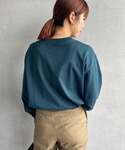 「DANTON」 長袖カットソー 38 ホワイ...の詳細画像3