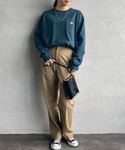 「DANTON」 長袖カットソー 38 ホワイ...の詳細画像4
