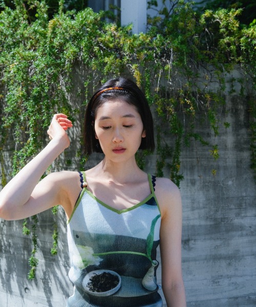 PAMM（パム） キャミソール 生活写真のニットキャミ : ZOZOTOWN Yahoo