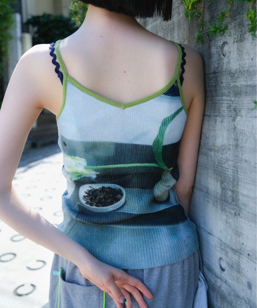 PAMM（パム） キャミソール 生活写真のニットキャミ : ZOZOTOWN Yahoo