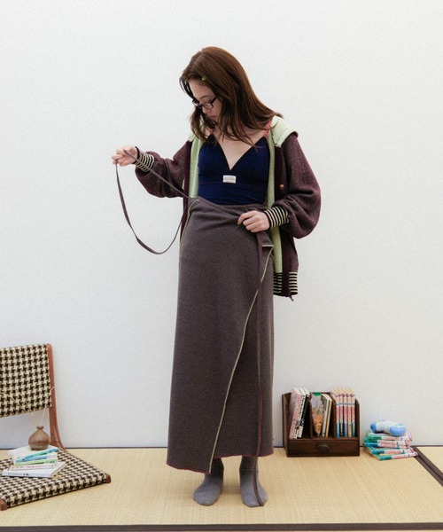 「PAMM」 スカート フリー シルバー レディース_画像6
