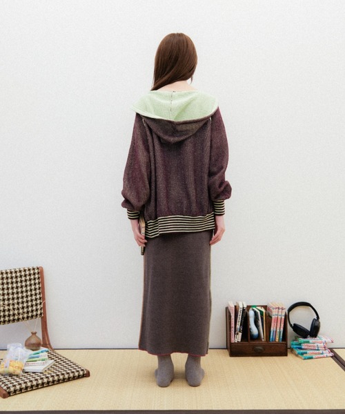 「PAMM」 スカート フリー シルバー レディース_画像9