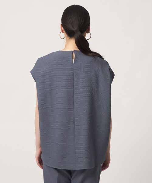 「A DAY IN THE LIFE UNITED ARROWS」 半袖ブラウス FREE ダークグレー レディース_画像7