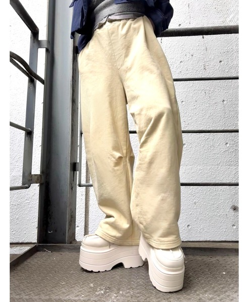 「R&E」 ローカットスニーカー M アイボリー レディース_画像4