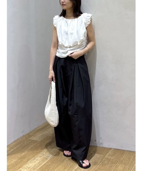STYLEMIXER（スタイルミキサー） tシャツ オフショルギャザー