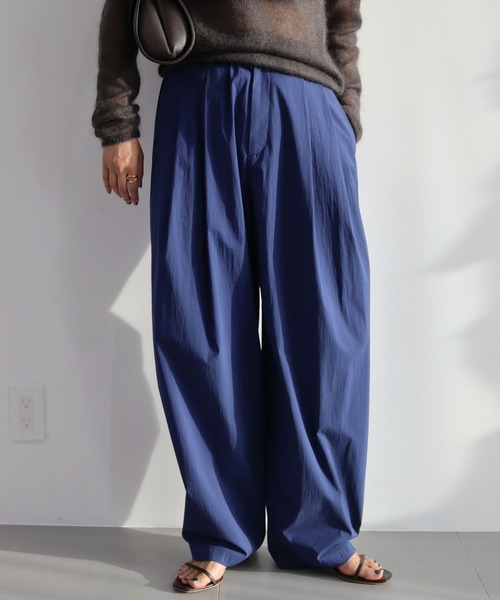 「BABYLONE」 パンツ 36inch ブラック レディース_画像2