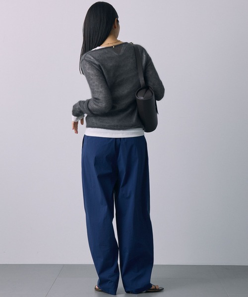 「BABYLONE」 パンツ 36inch ブラック レディース_画像3