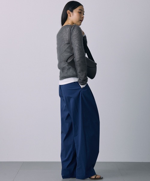 「BABYLONE」 パンツ 36inch ブラック レディース_画像4