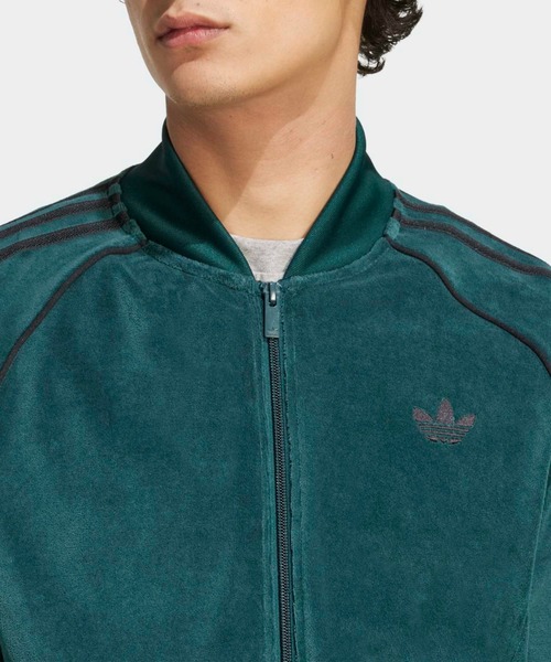 adidas（アディダス） ジャージ SST アディカラー ベロア トラック