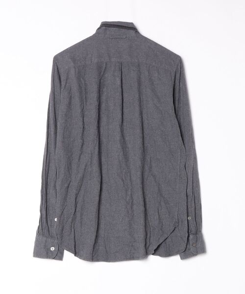 「CABANE de ZUCCa」 長袖シャツ M size グレー メンズ_画像2