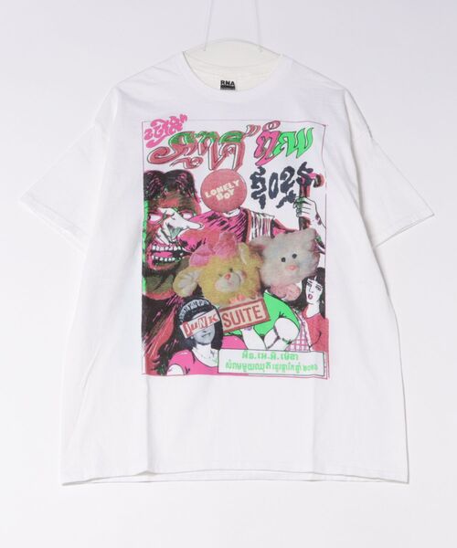 「RNA」 半袖Tシャツ MEDIUM ホワイト レディース (2/8)