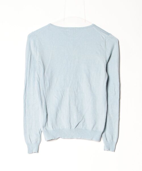 「Riccimie NEW YORK」 ニットカーディガン M ブルー レディース_画像2