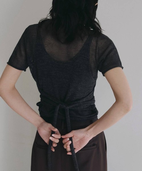 anuke（アンヌーク） ニット セーター anuke Wrapcami Layered Knit