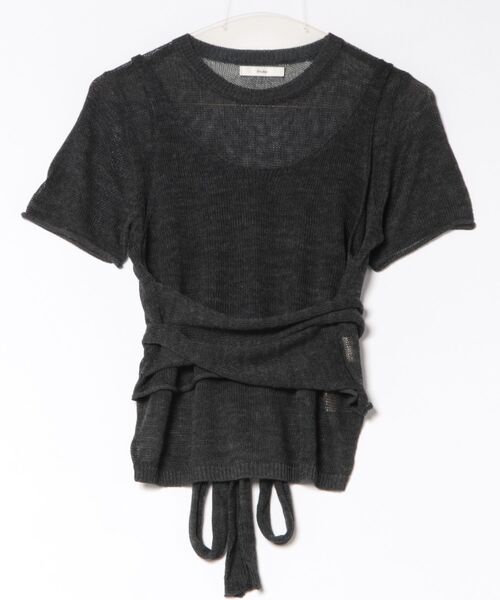 anuke（アンヌーク） ニット セーター anuke Wrapcami Layered Knit