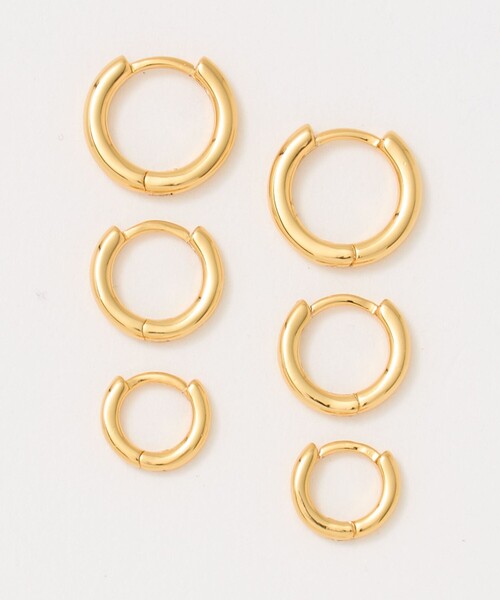 ピアス 「GIRLS CREW」Hoops ピアス セット「 Select by EMMEL REFINES 」 レディース