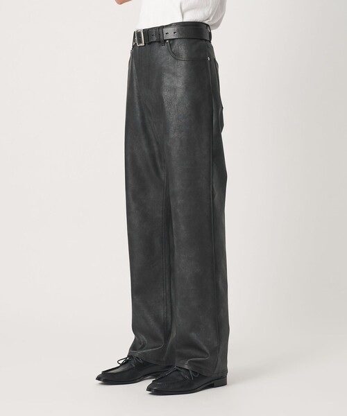monkey time BEAUTY＆YOUTH UNITED ARROWS パンツ レザーライク 5
