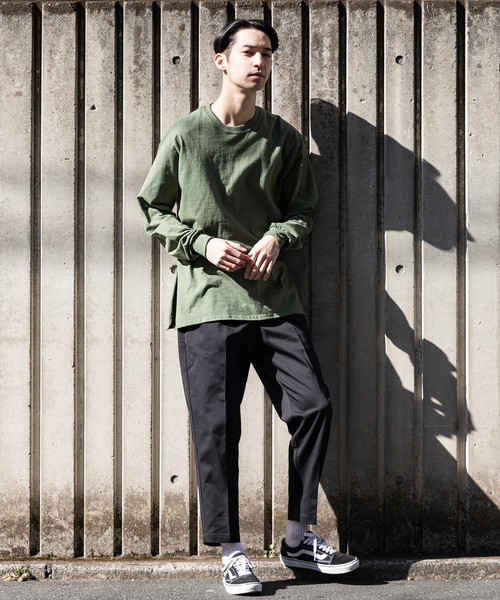 Dickies（ディッキーズ） チノパン ワイドテーパード9分丈ワークパンツ