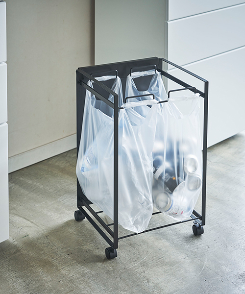 tower ゴミ箱 ダストボックス tower（タワー）目隠し分別ダストワゴン