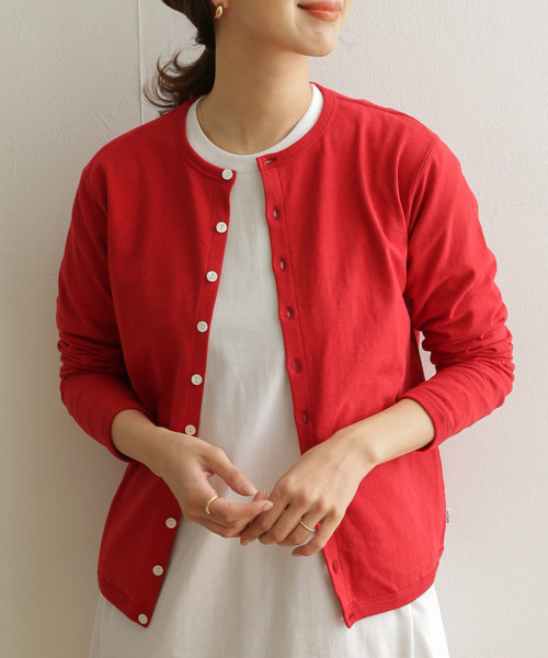 偉大な カーディガン Orcival クルーネックカーディガン 超美品 Clinilab Net