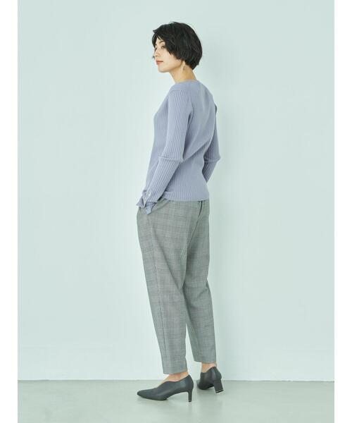 最新品通販 ニット - 通販 - PayPayモール 袖ボタンクルーネックリブニット ZOZOTOWN PayPayモール店 赤字超特価