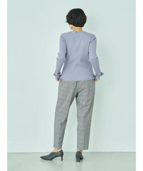 最新品通販 ニット - 通販 - PayPayモール 袖ボタンクルーネックリブニット ZOZOTOWN PayPayモール店 赤字超特価