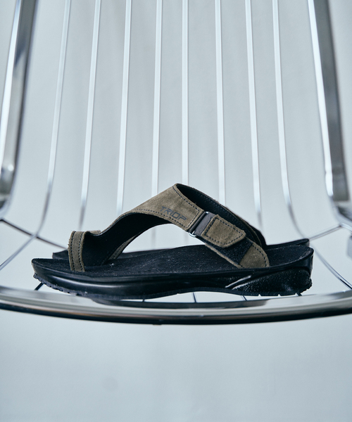 TRIOP スエードサンダル 黒 新品 26cm セール】【TRIOP / トリオプ】別注 ZENI SLIPPER（サンダル