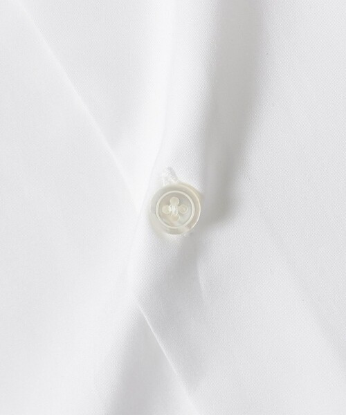 BEAMS F シャツ 「ビームスの百名品」ブロード ワイドカラー