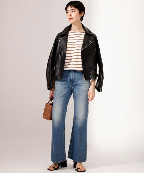 パンツ ATTICK BY JOHNBULL/FLARE DENIM ATTICK BY JOHNBULL/アティック バイ ジョンブル】 FLARE DENIM