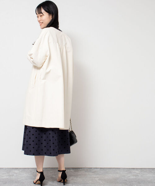 ジャーナルスタンダード　グログランノーカラーコート JOURNAL STANDARD（ジャーナルスタンダード）の「グログランノーカラー