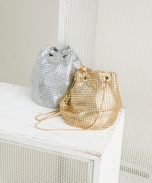 ビーズバッグ セール】 メタリックビーズBAG （ショルダーバッグ）｜KBF