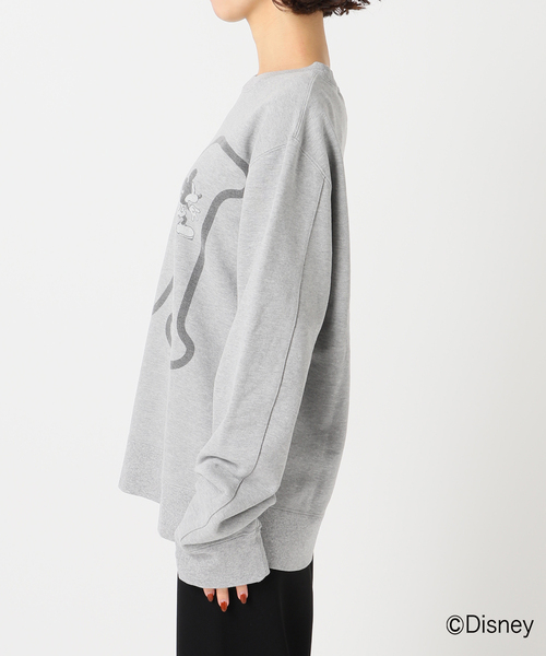 トップス Deuxieme Classe Shadow Mickey Sweat Deuxieme Classe トレーナー スウェット Shadow Mickey Sweat