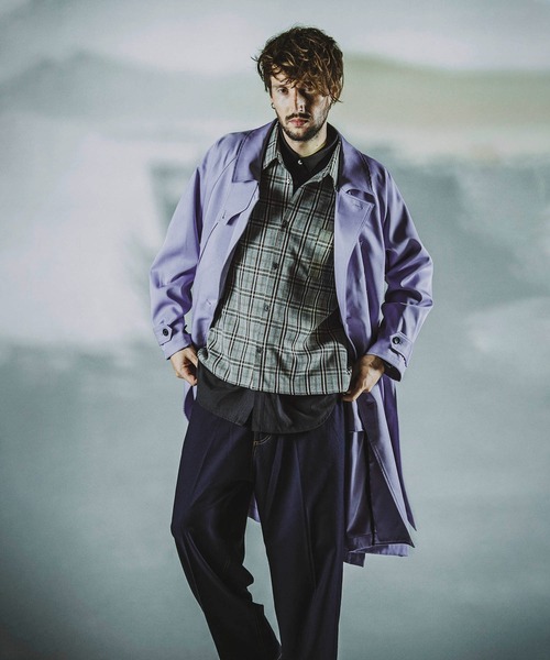 NECESSARY OR UNNECESSARY トレンチコート ノーカラートレンチ-Women