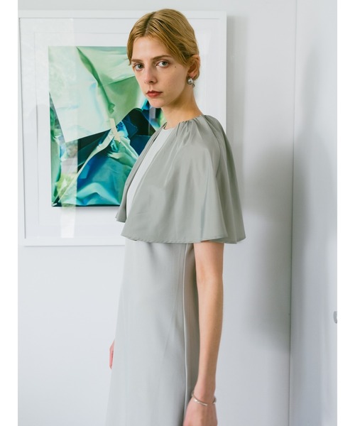 sahara オケージョンドレス sahara ワンピース Cape Dress/ケープドレス : ZOZOTOWN Yahoo