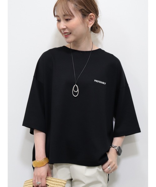 AMERICAN HOLIC tシャツ バックギャザーロゴカットプルオーバー