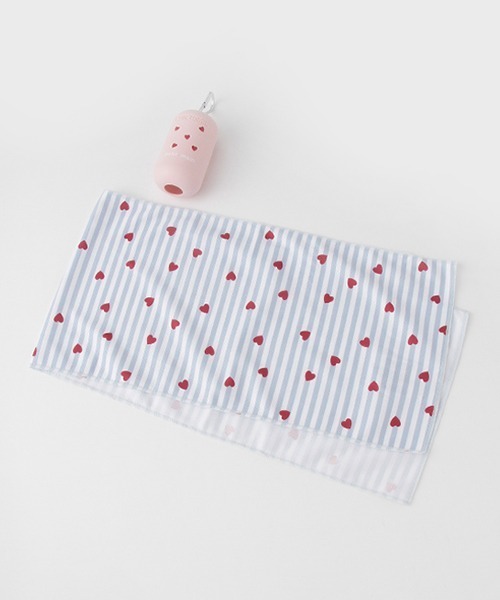 petit main ハンカチ ケースつきひんやりタオル キッズ 子供 女の子