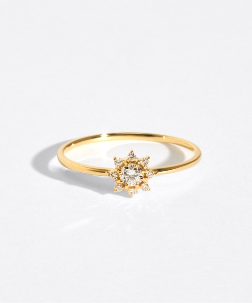 j  Jewel closet by L&Co.ダイヤモンドクロスリング Jewel closet by L&Co. 指輪 リング K18 ダイヤモンド