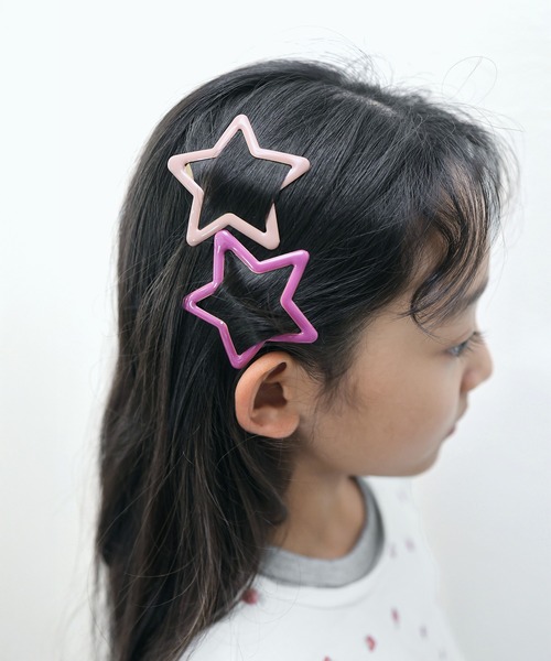 SOROTTO（ソロット） ヘアクリップ キッズ 星型ヘアクリップ5個SET