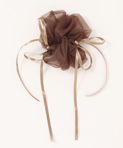 Three Four Time（スリーフォータイム） シュシュ ダブルリボン